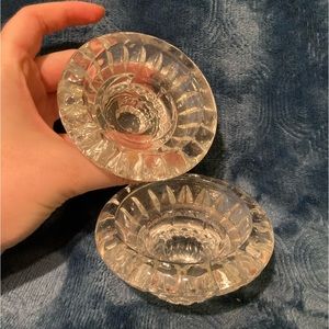 Low Base Taper Candlestick Holders - Set of 2